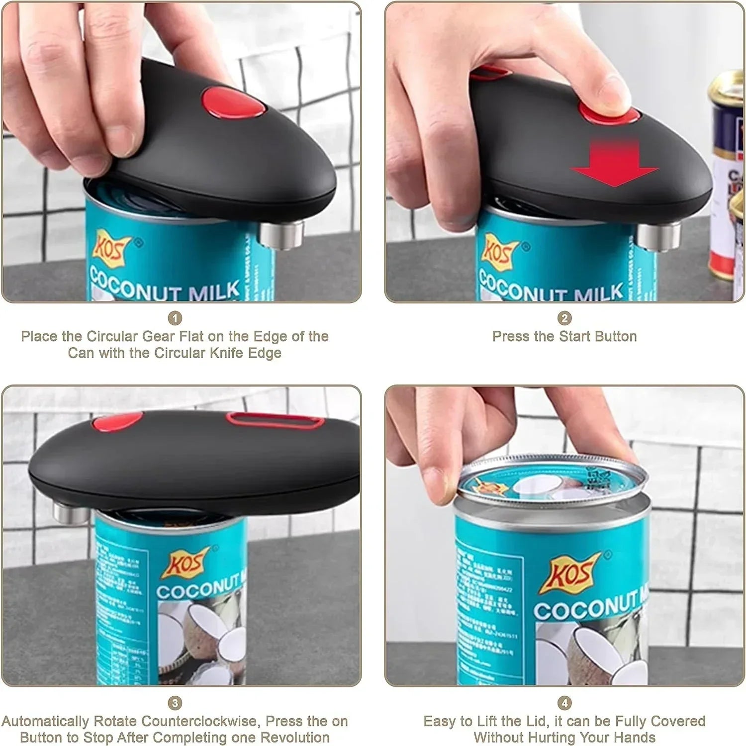 Automatic Electric Can Opener