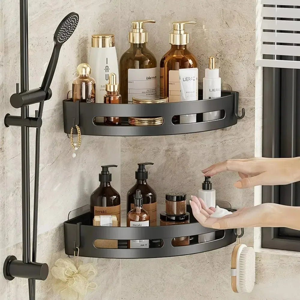 3/2/1 PCS Adhensive Bathroom  Shower Caddy Shelves Storage.