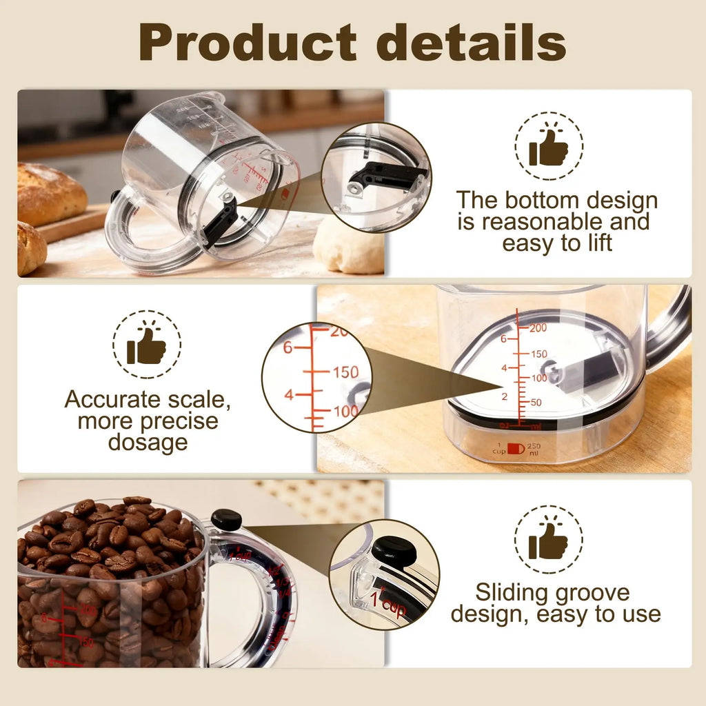 Adjustable Measuring Cup.
