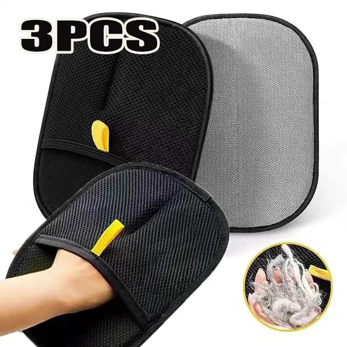 Pet Hair Cleaning And Collection Gloves.