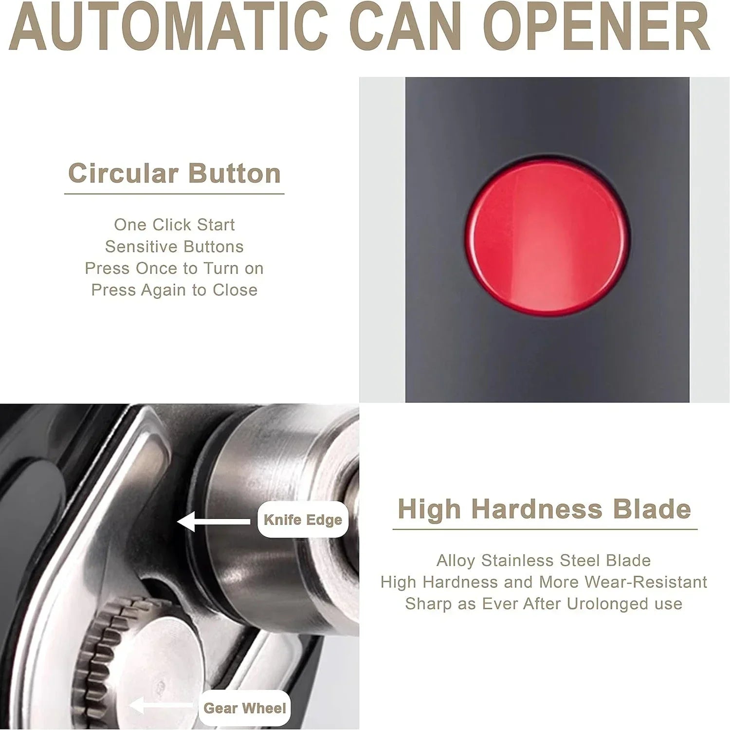 Automatic Electric Can Opener