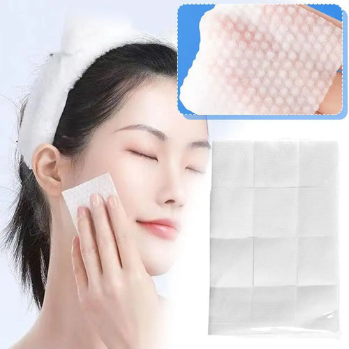 600/450pcs Thicken pearl Pattern Disposable Makeup Cotton Wipes.