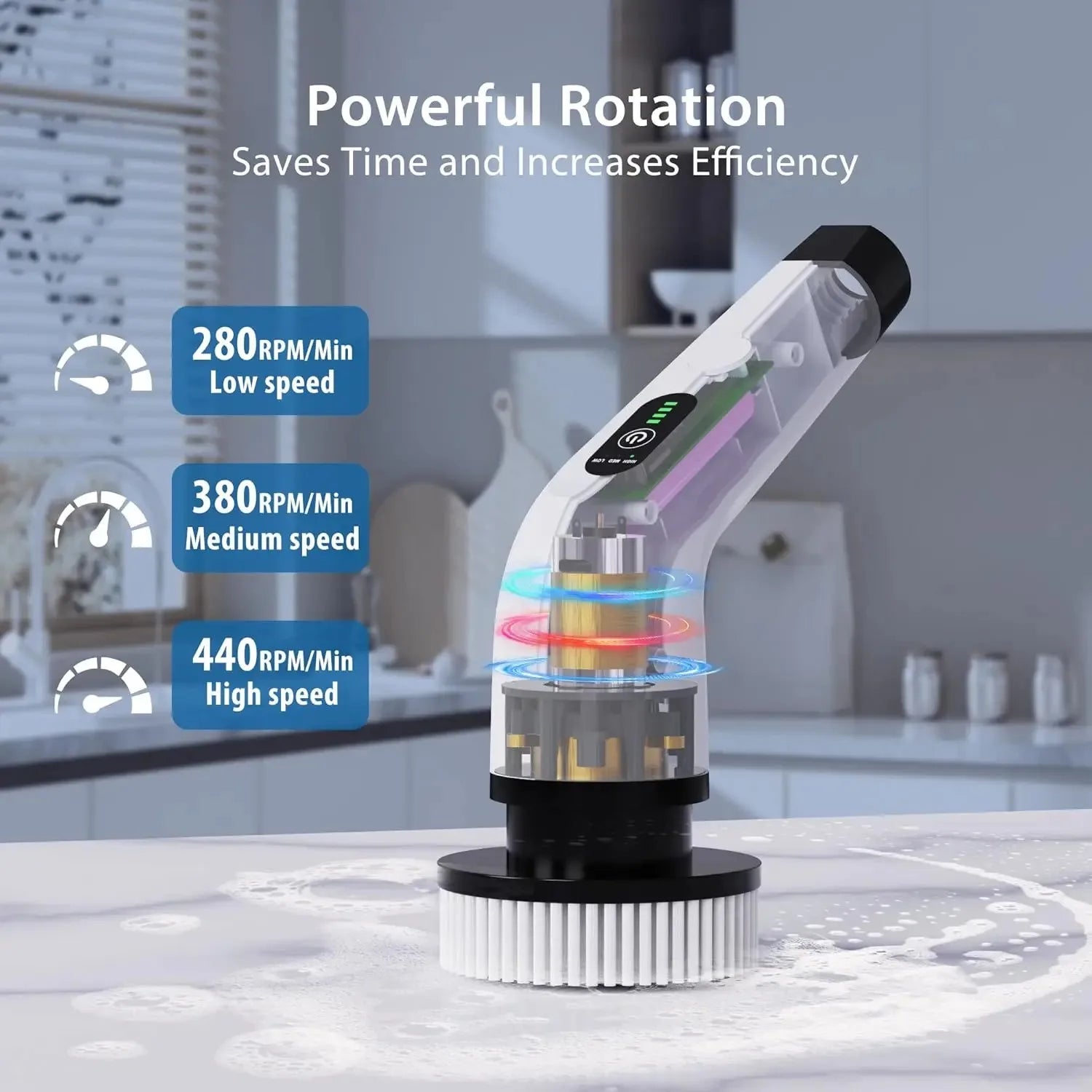 Electric Multipurpose Power scrubber