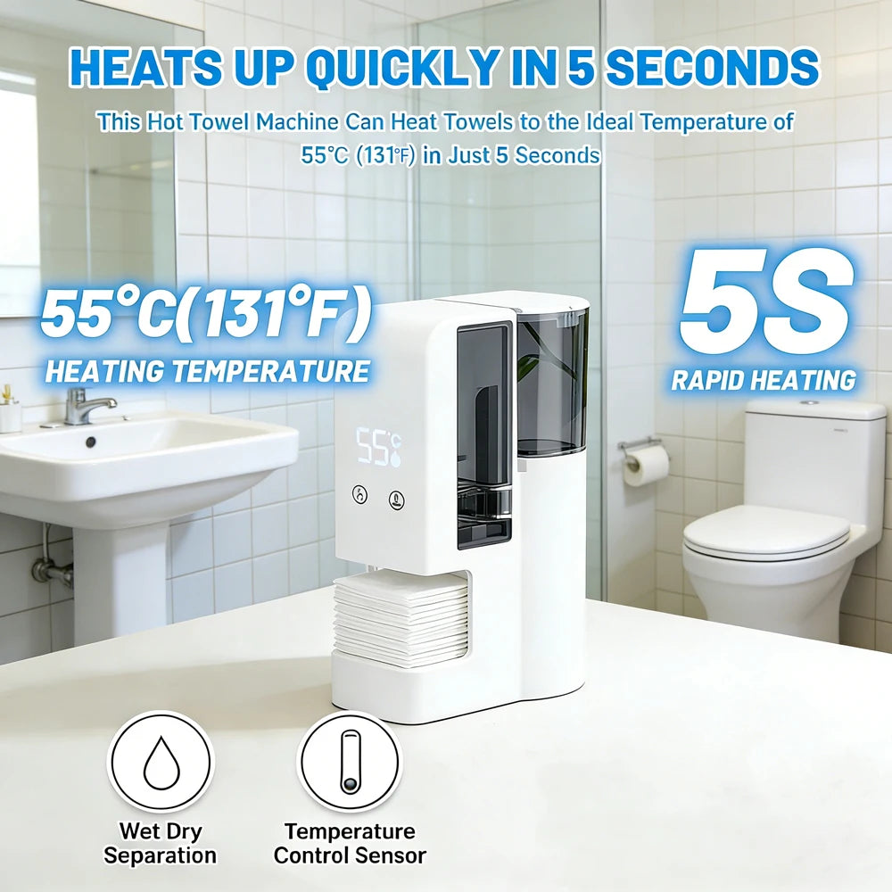 Hot Face Towel Warmer Machine.