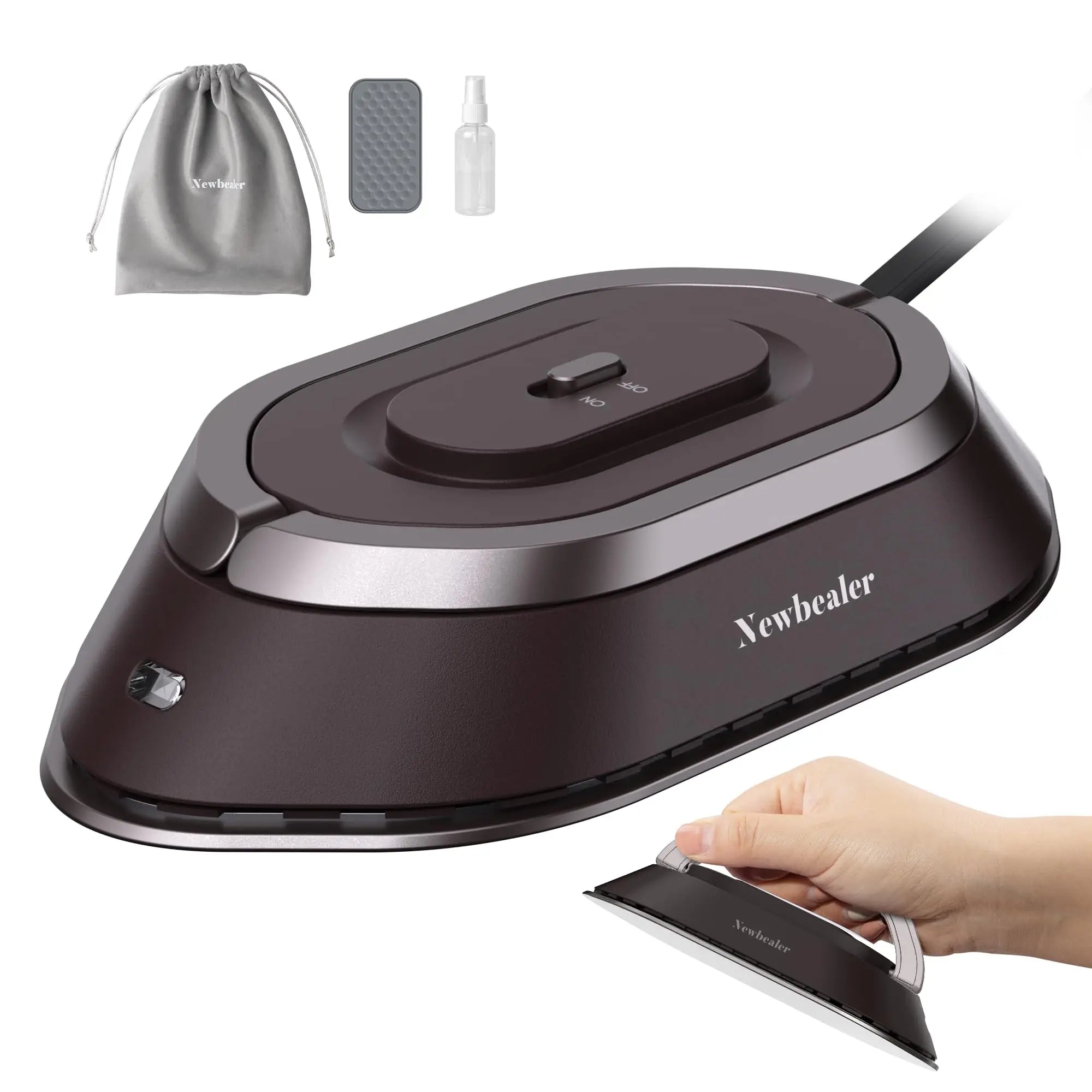 Portable Electric Iron Dual-voltage Non-steam Travel Dry Iron