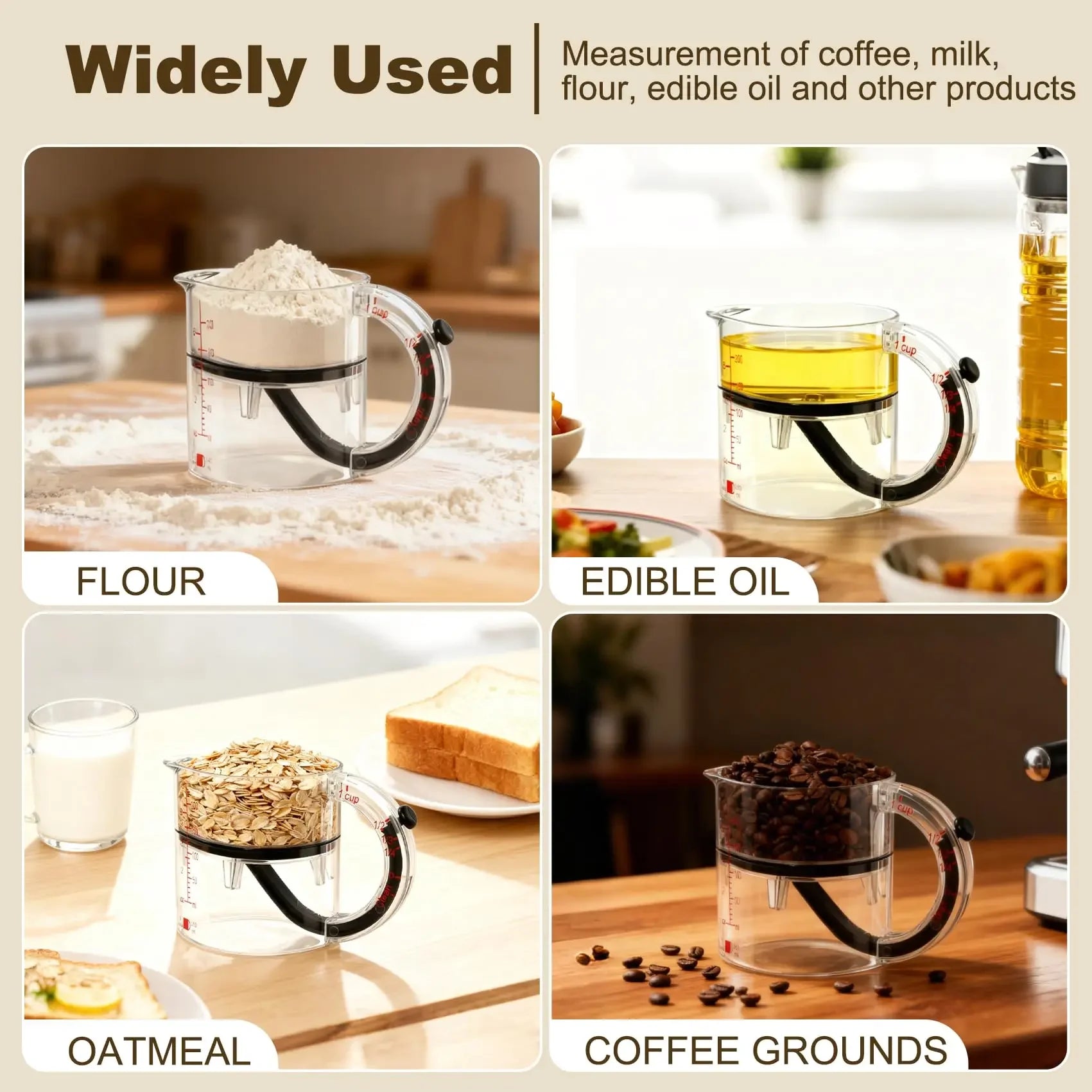 Adjustable Measuring Cup.