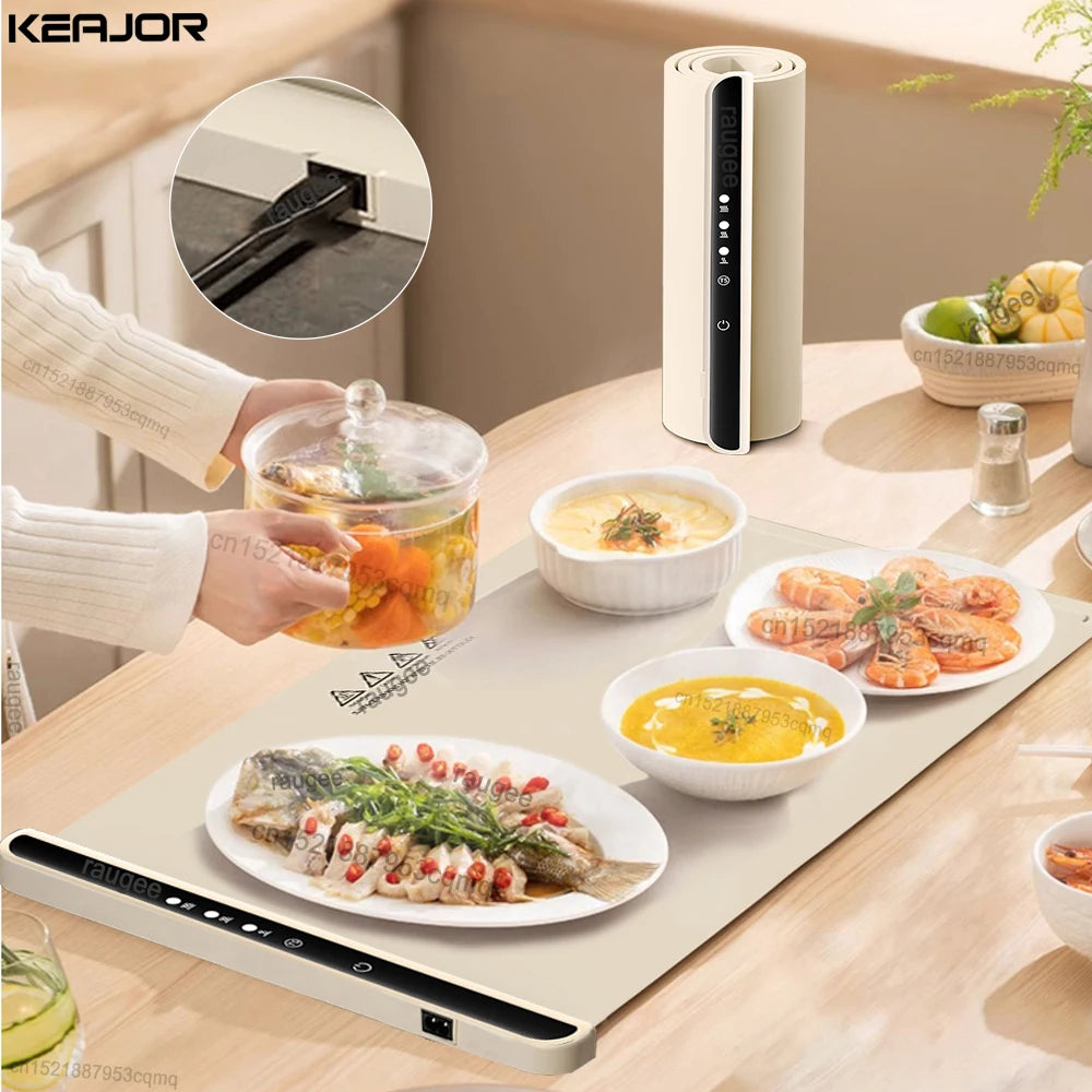 Electric Warming food tray.