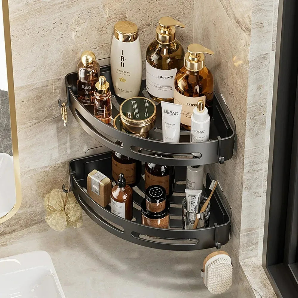 3/2/1 PCS Adhensive Bathroom  Shower Caddy Shelves Storage.