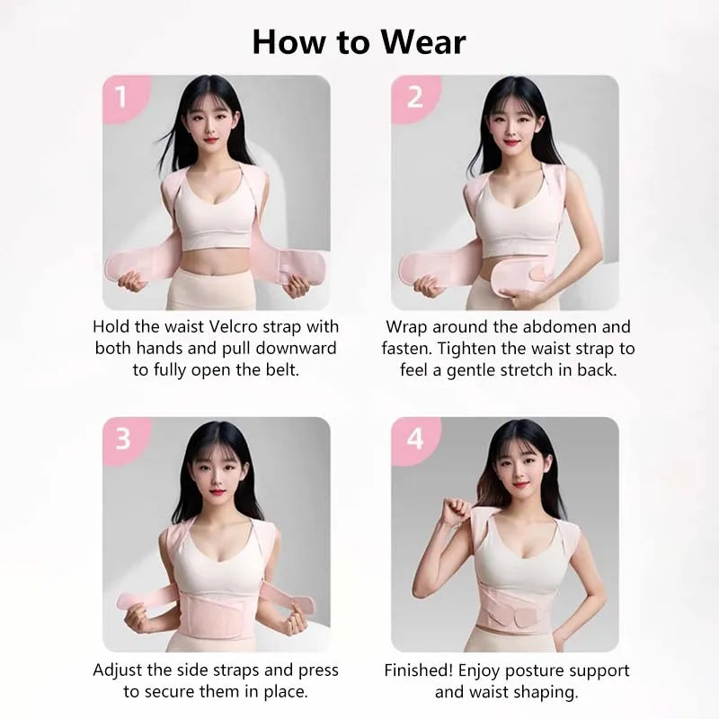 Adjustable Posture Corrector.