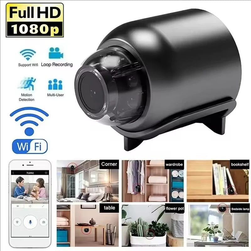 HD Wifi Wireless Night Vision, Motion Detection Video Camera.