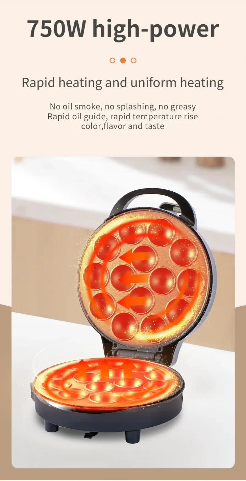 Non-stick electric Cake Pop Maker.