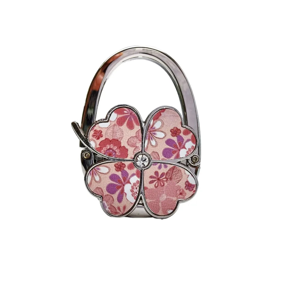 Trendy Four Leaf Clover Handbag Hook .