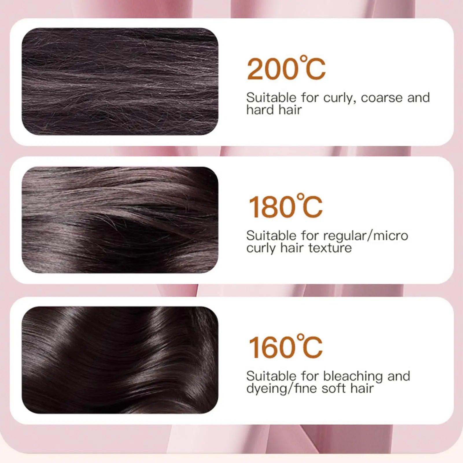 Rechargeable Portable Hair Straightener.