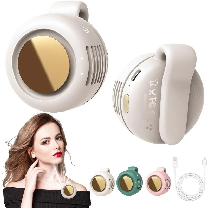 Portable Silent Mini Bladeless Electric Fan.
