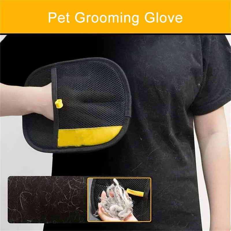 Pet Hair Cleaning And Collection Gloves.