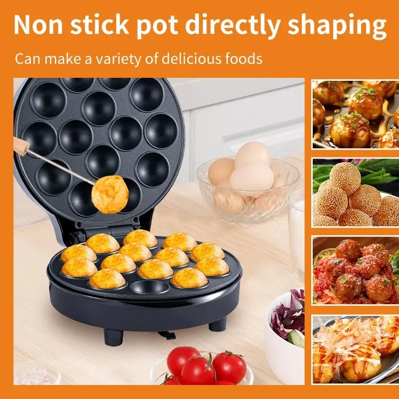 Non-stick electric Cake Pop Maker.