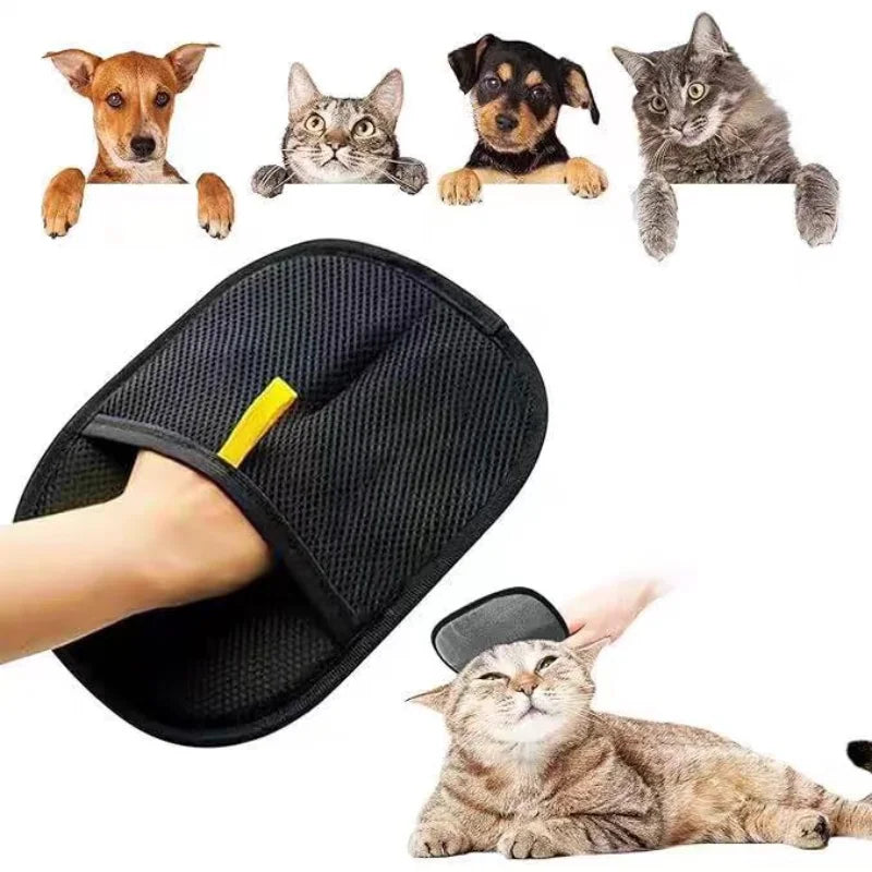 Pet Hair Cleaning And Collection Gloves.