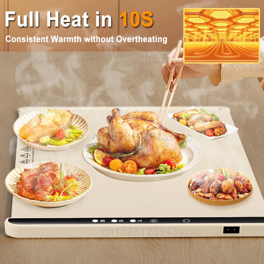 Electric Warming food tray.