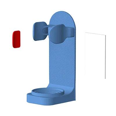 Adjustable Toothbrush Holder, Electric Toothbrush Base Silicone Non-slip, Wall Mount Brush Body Rack.