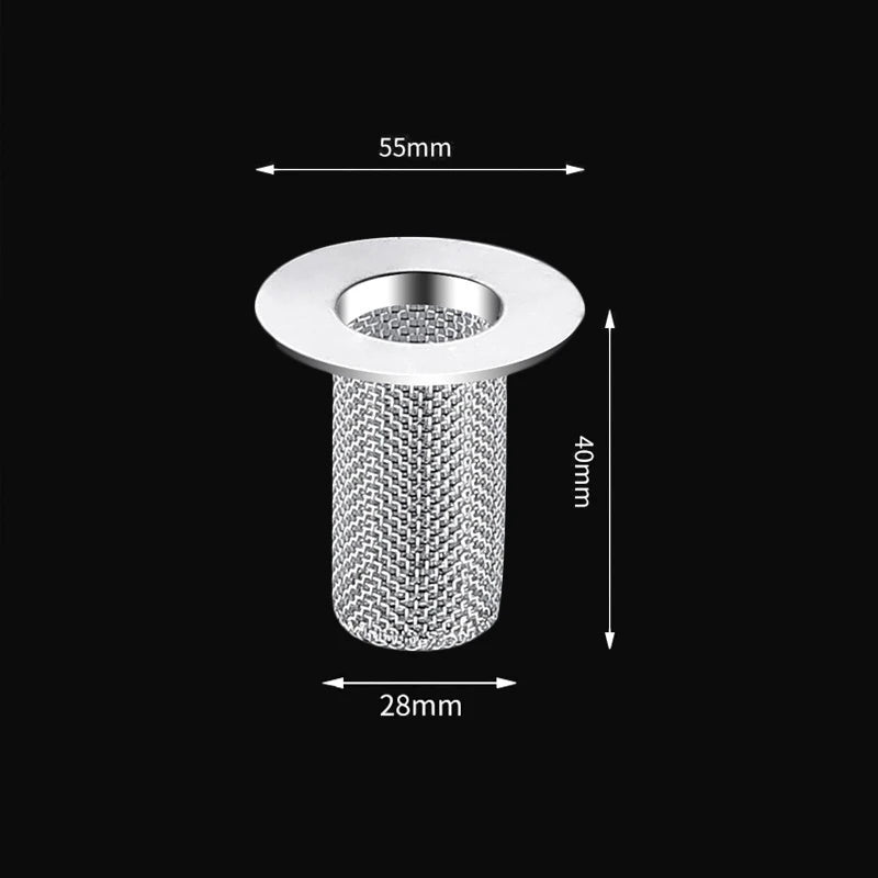 Sink Strainer, Stainless Steel Filter Bouncing Core.