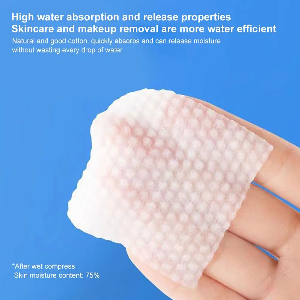 600/450pcs Thicken pearl Pattern Disposable Makeup Cotton Wipes.