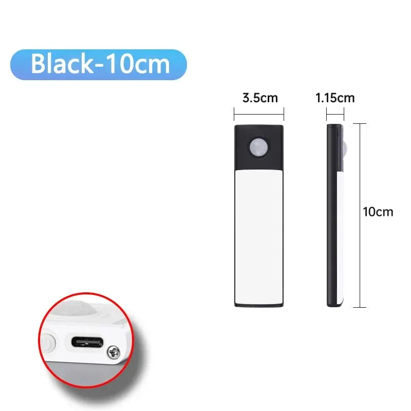 Rechargeable Motion Sensor, Led Lamp for Kitchen Wardrobe Cabinet Lighting.