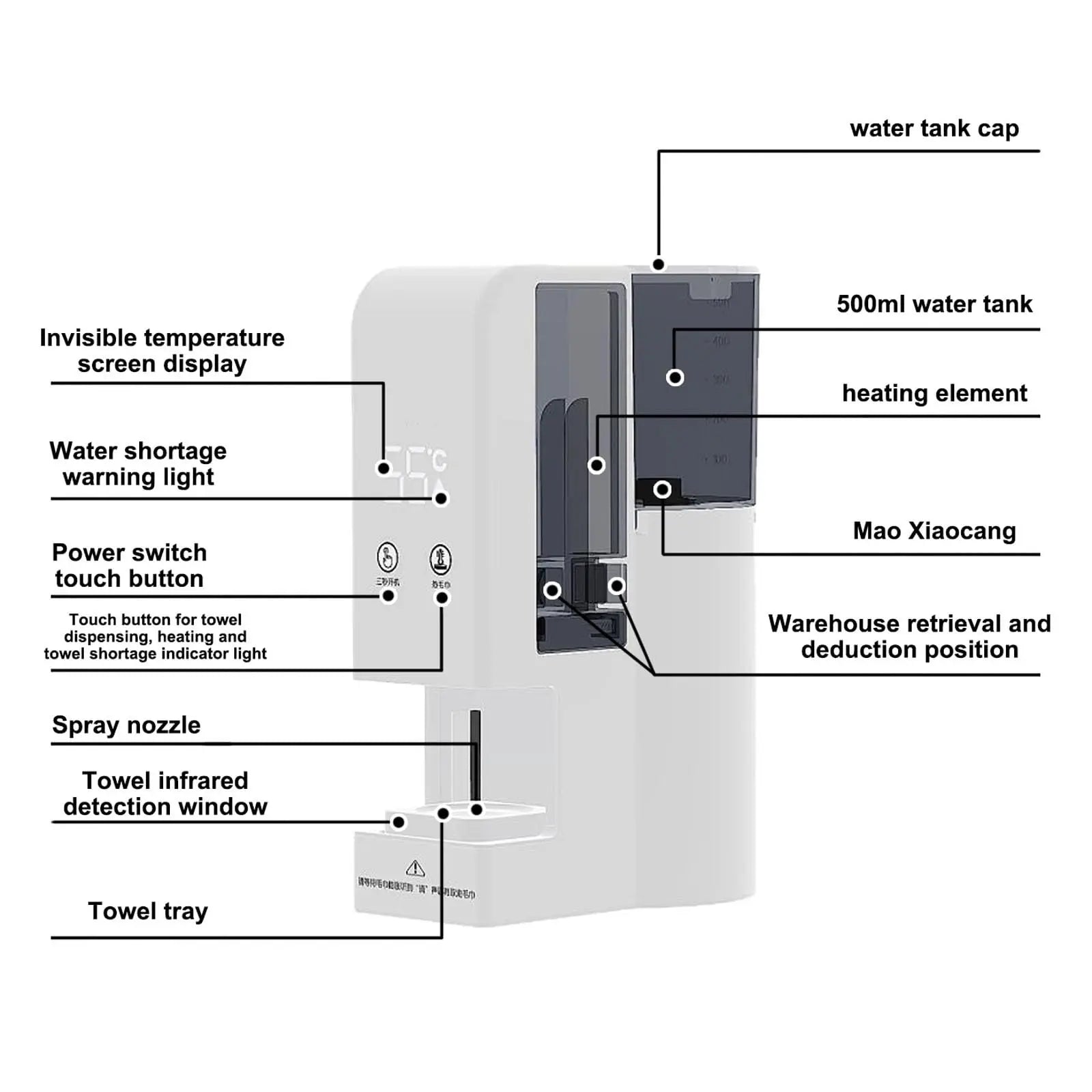 Hot Face Towel Warmer Machine.