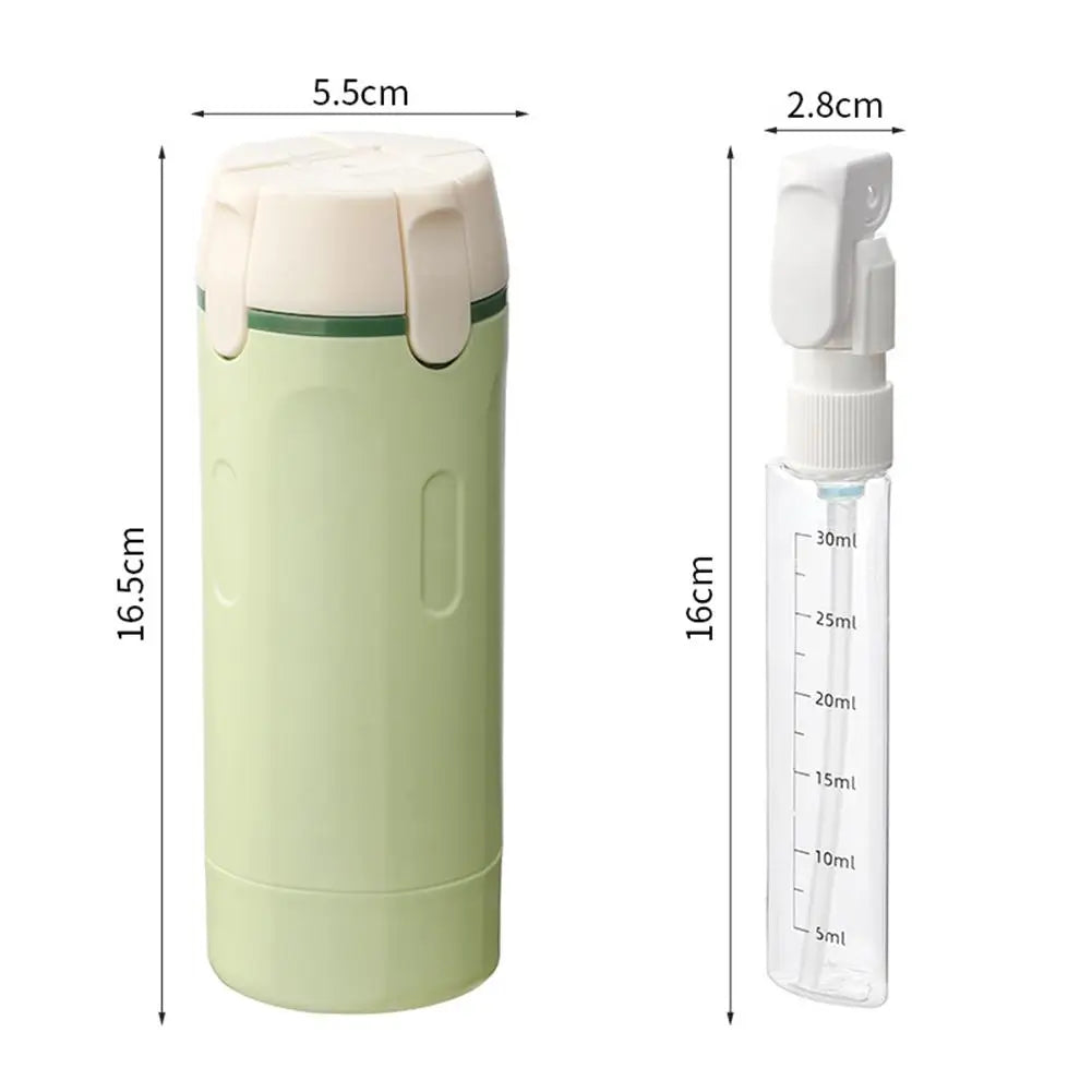 4 In 1 Travel Dispenser Portable Travel Bottles.