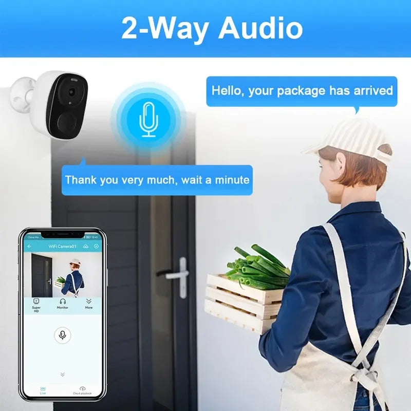 waterproof Security Cameras Wireless Outdoor.