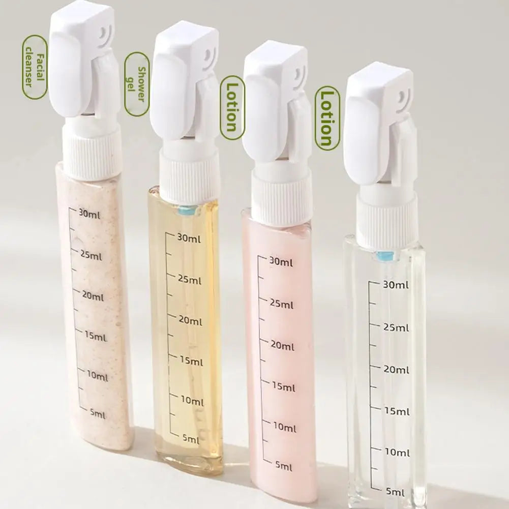 4 In 1 Travel Dispenser Portable Travel Bottles.