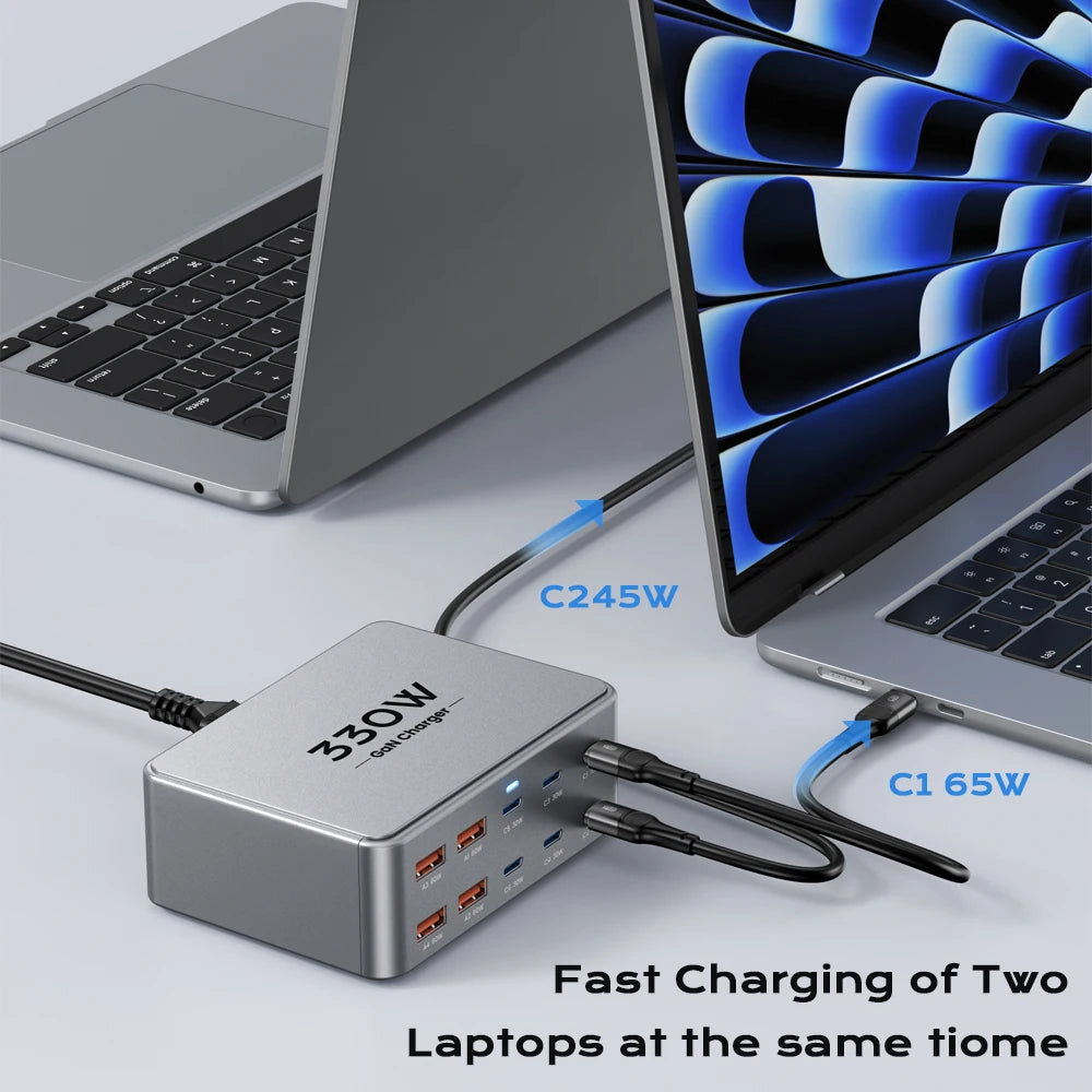 Multiport Fast Charging Station.