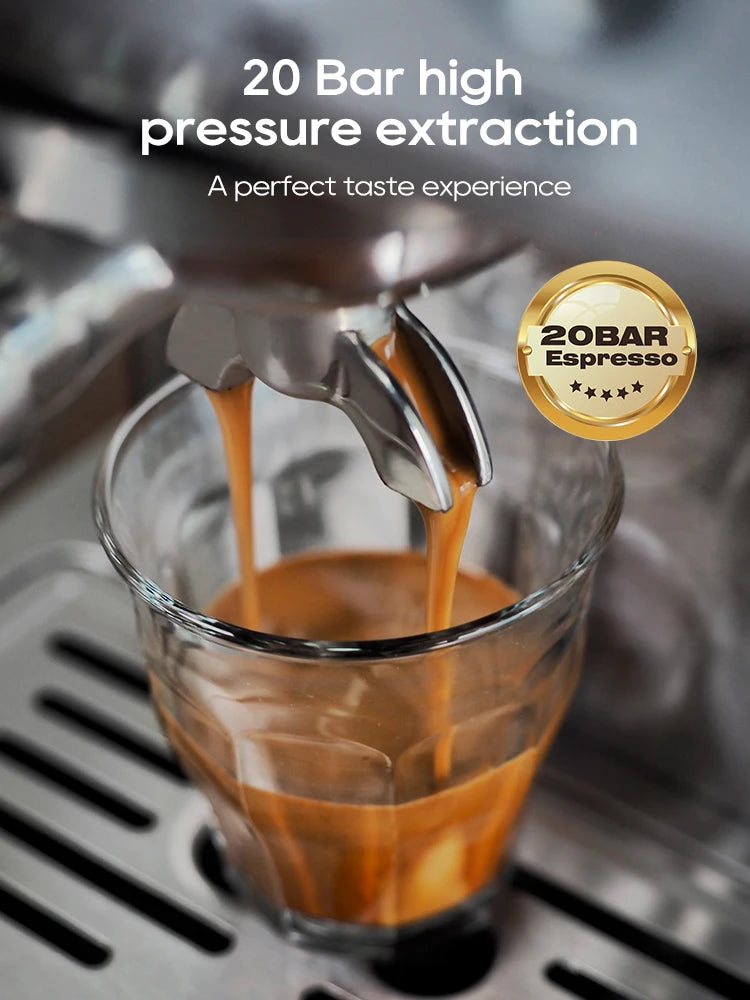 20Bar Semi Automatic Espresso Coffee Machine,