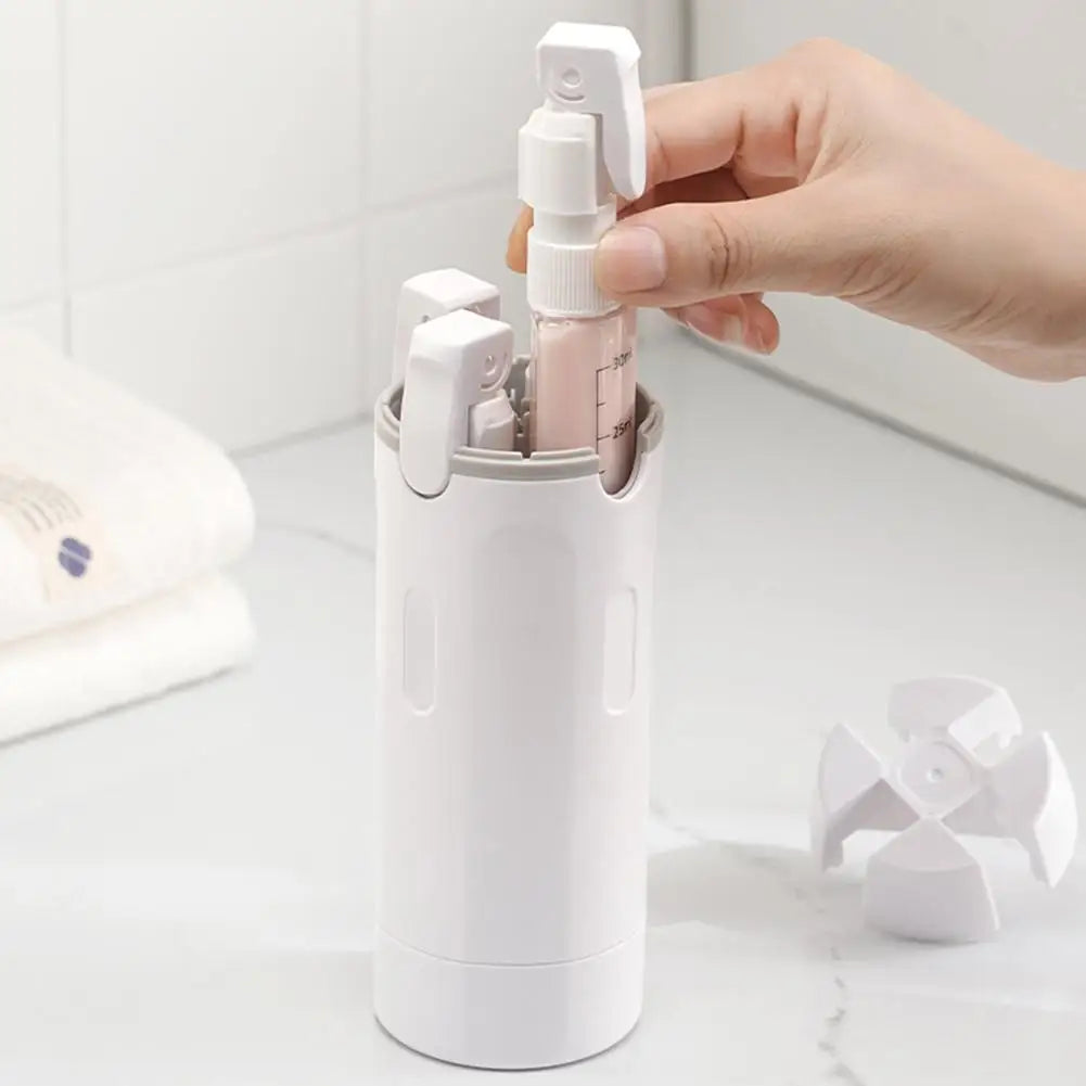 4 In 1 Travel Dispenser Portable Travel Bottles.