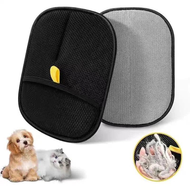 Pet Hair Cleaning And Collection Gloves.