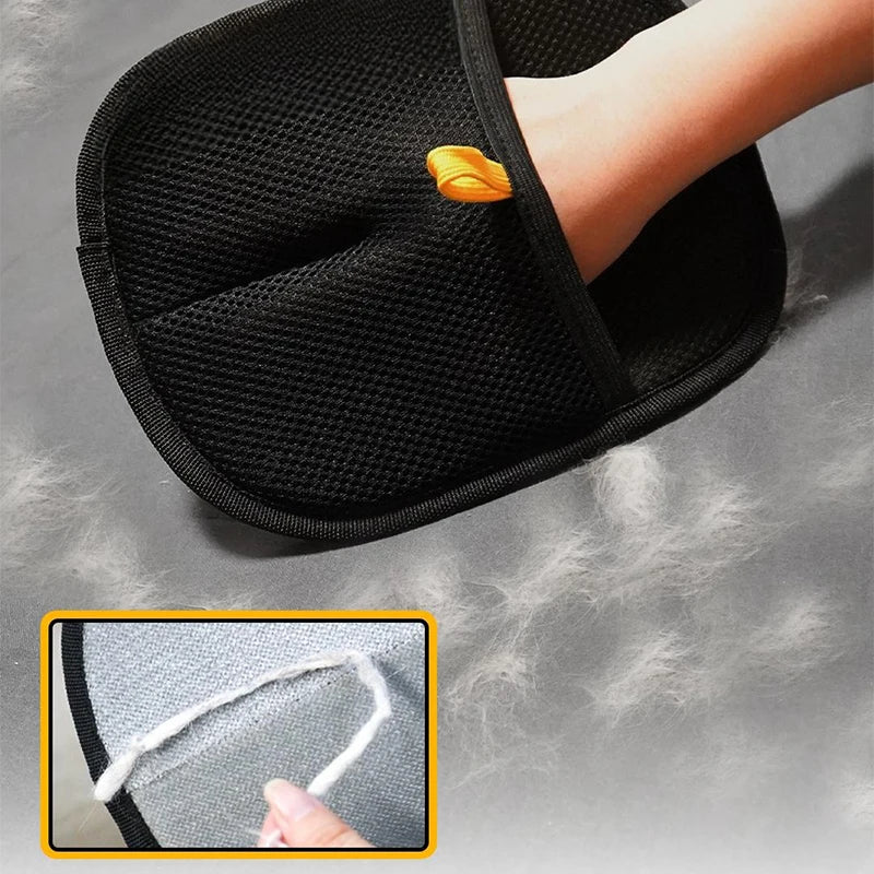 Pet Hair Cleaning And Collection Gloves.
