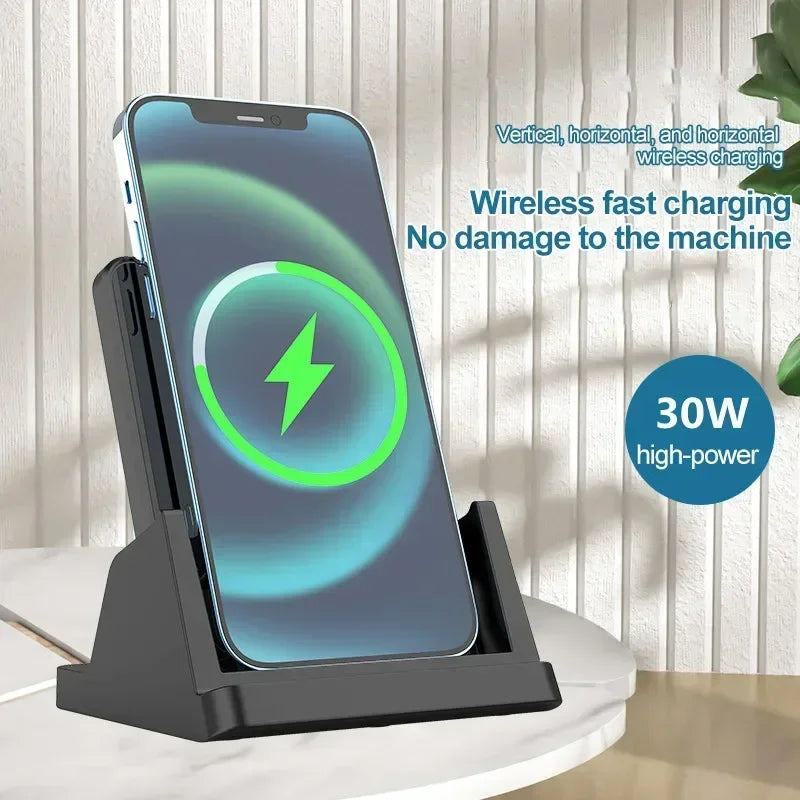 Wireless Stand Desktop Ultra-thin Mobile Phone charger pad.