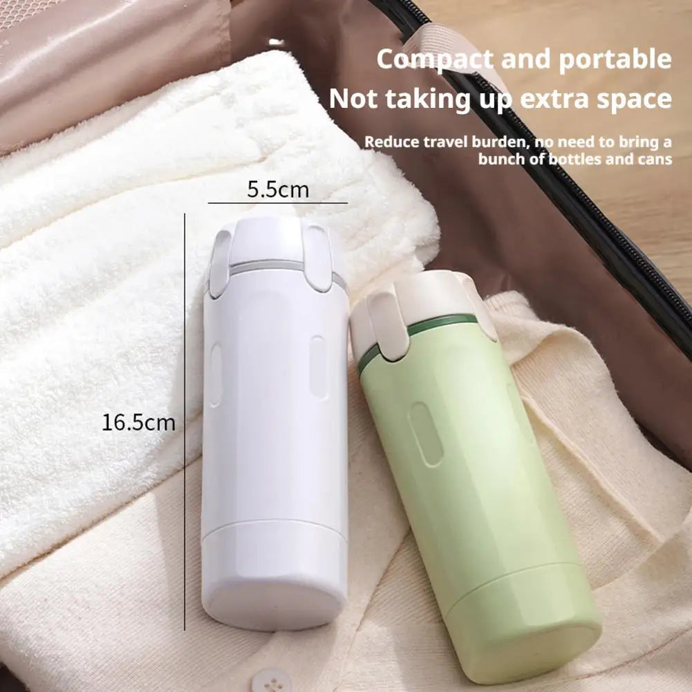 4 In 1 Travel Dispenser Portable Travel Bottles.