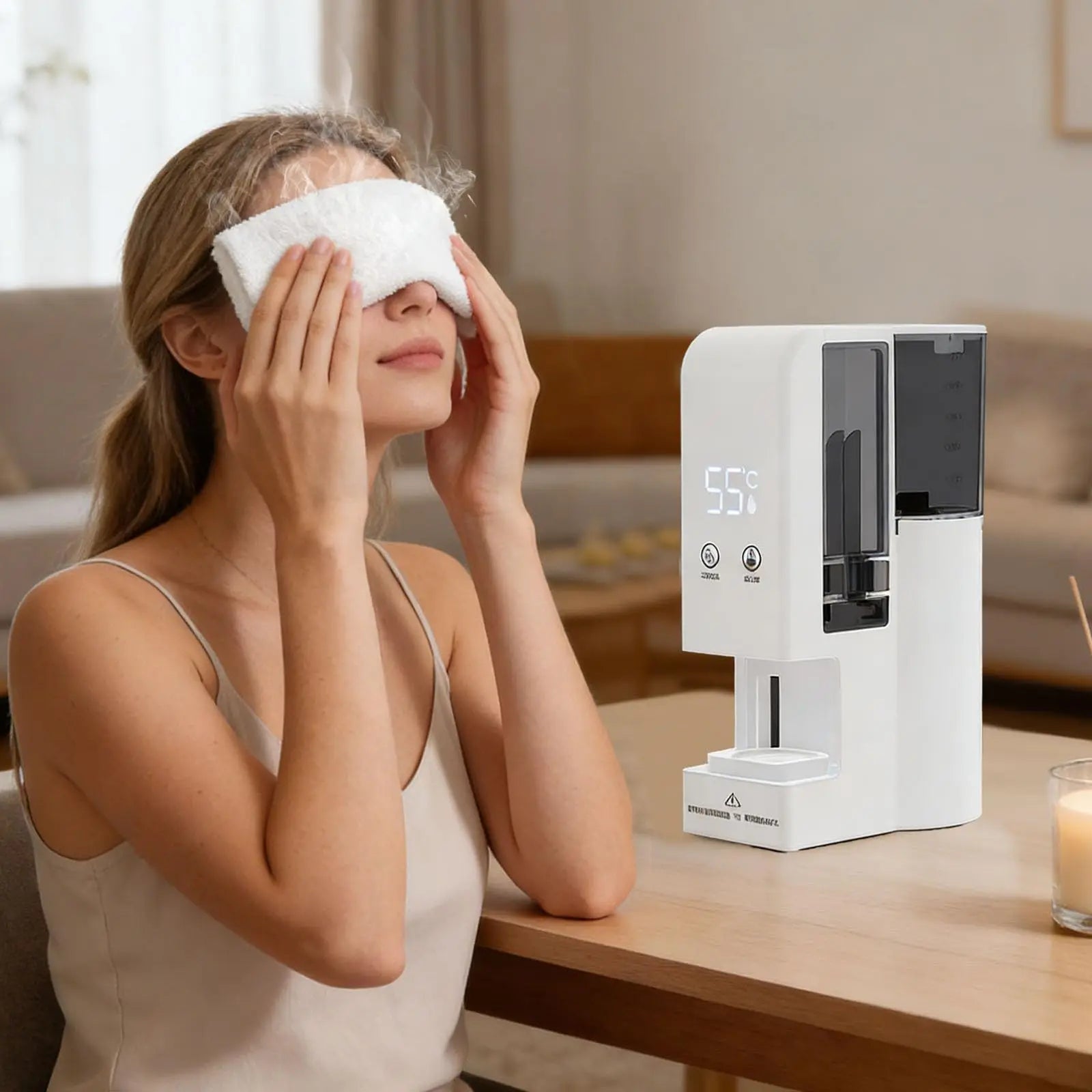 Hot Face Towel Warmer Machine.