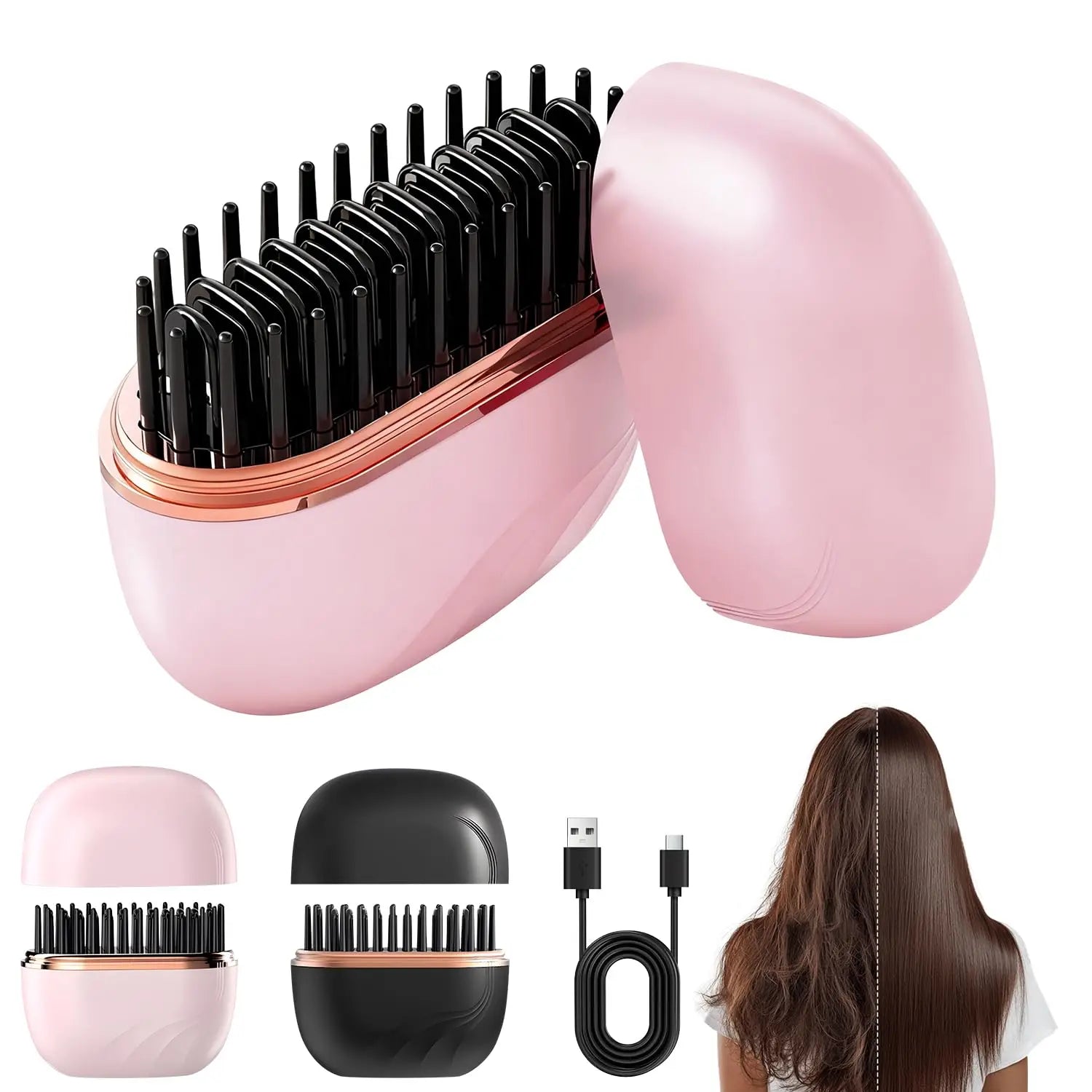 Rechargeable Portable Hair Straightener.