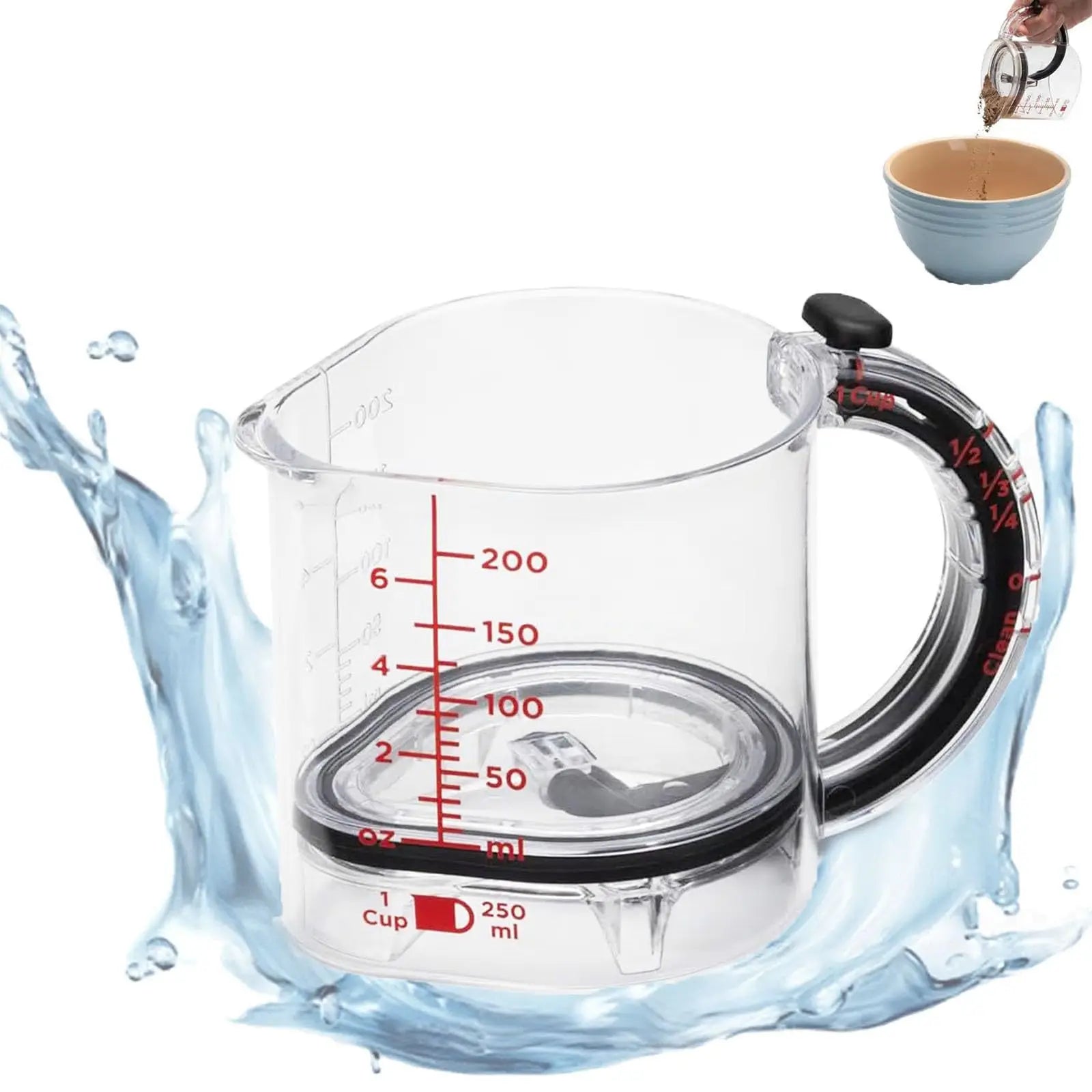 Adjustable Measuring Cup.