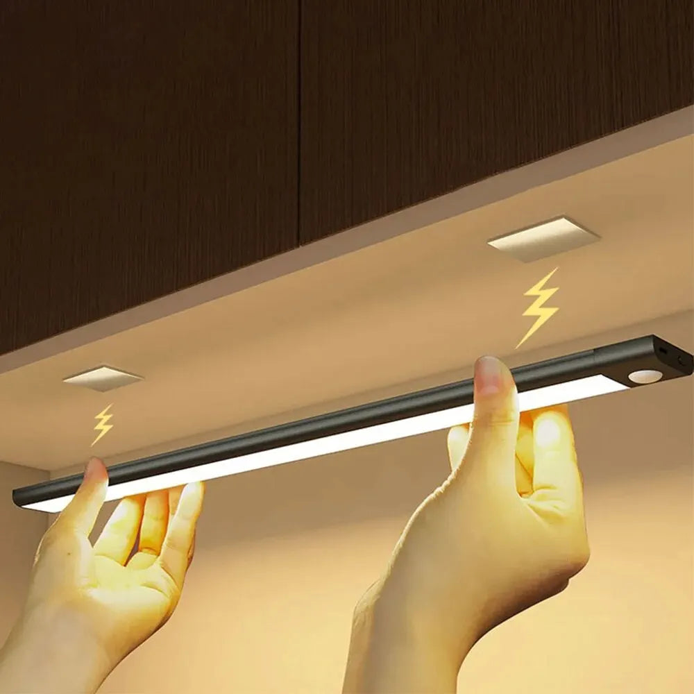 Rechargeable Motion Sensor, Led Lamp for Kitchen Wardrobe Cabinet Lighting.