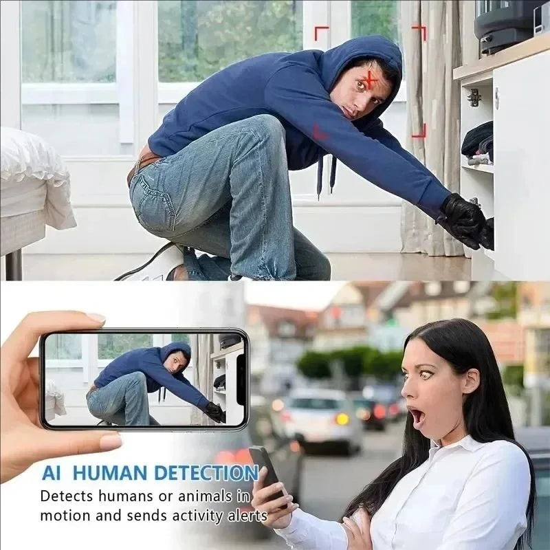 HD Wifi Wireless Night Vision, Motion Detection Video Camera.