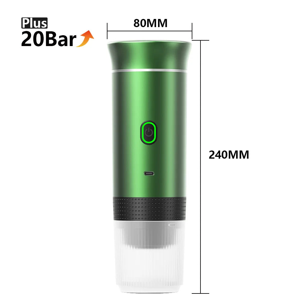 Electric Portable Espresso Coffee Machine.