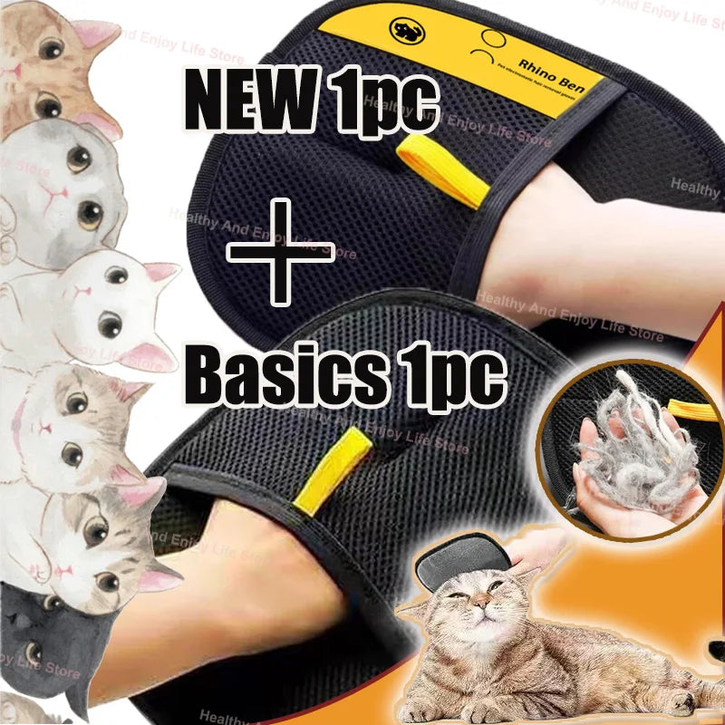 Pet Hair Cleaning And Collection Gloves.