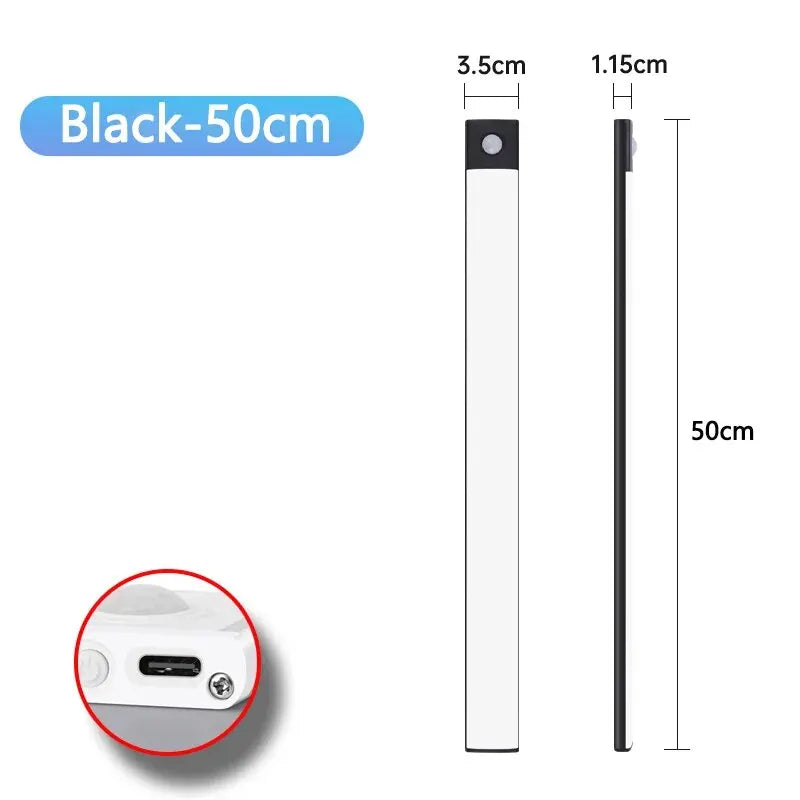 Rechargeable Motion Sensor, Led Lamp for Kitchen Wardrobe Cabinet Lighting.