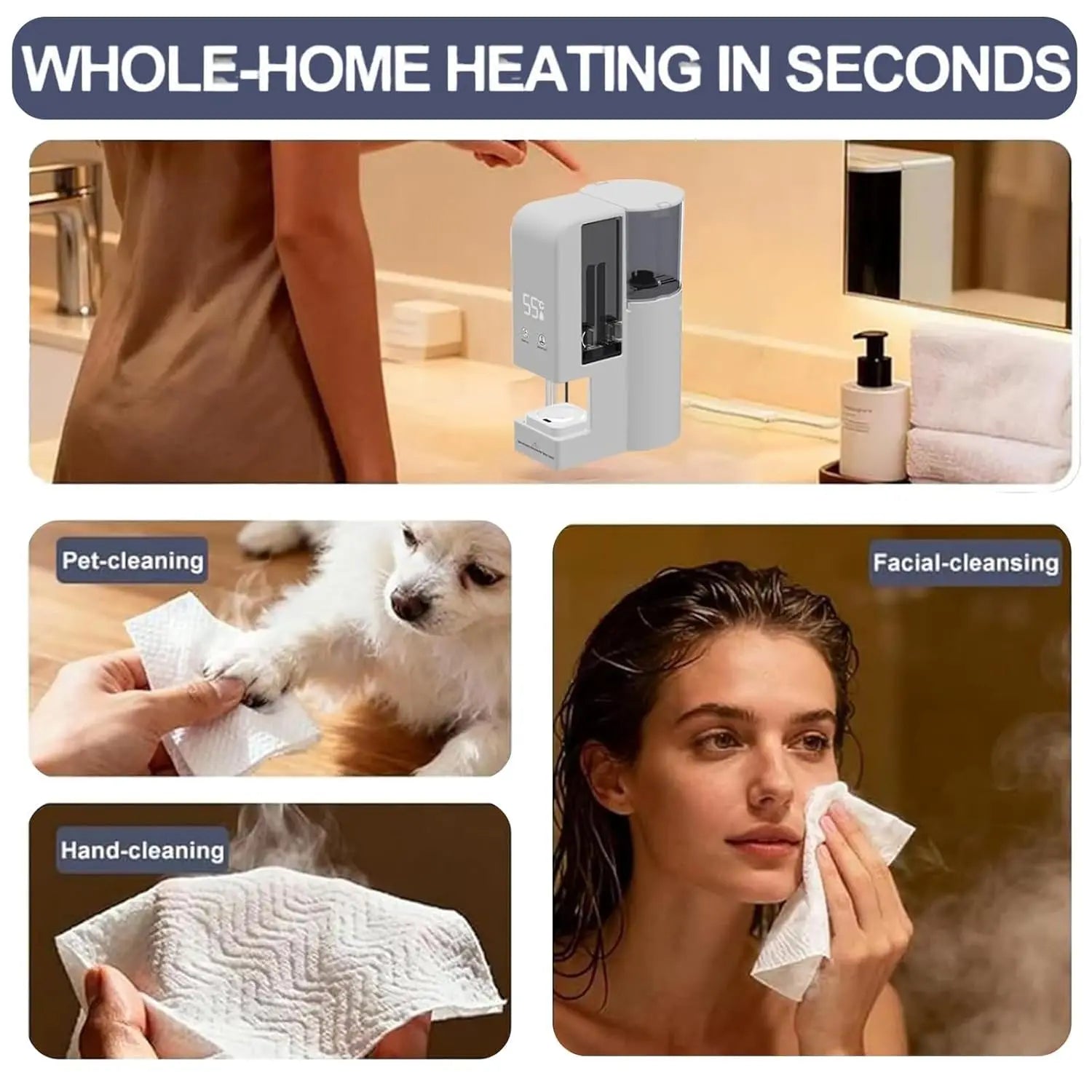 Hot Face Towel Warmer Machine.