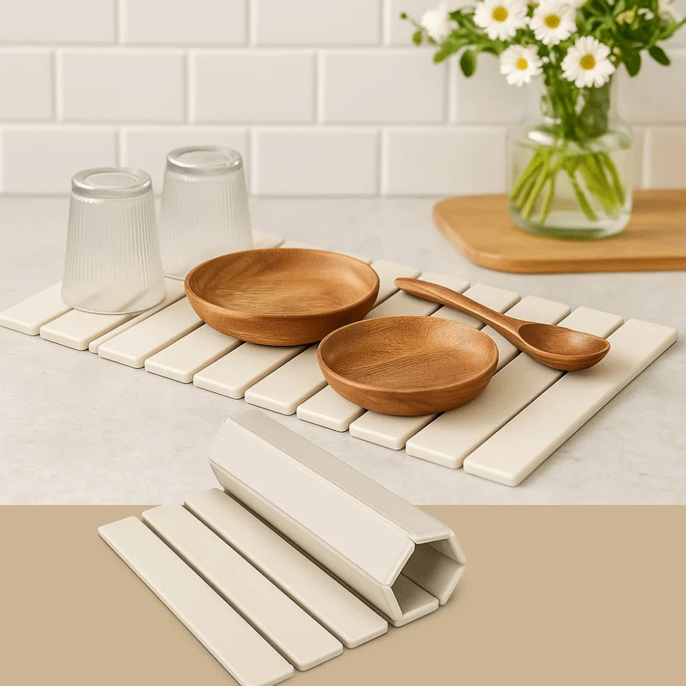 Large Quick Drying Mat, Fast Absorbent Stone.